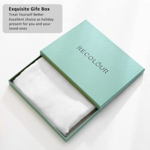 Queen Size two Pack Silk Satin Pillowcase NWT